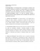 Introduccion a la Computacion. Terminología Básica