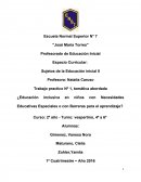 TGD ¿Educación inclusiva en niños con Necesidades Educativas Especiales o con Barreras para el aprendizaje?