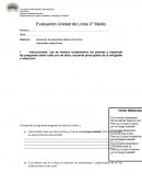 Evaluación de lírica