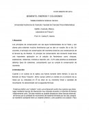 MOMENTO, ENERGÍA Y COLISIONES