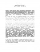 EL HISTORIADOR Y LOS HECHOS.