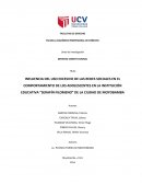 INFLUENCIA DEL USO EXCESIVO DE LAS REDES SOCIALES EN EL COMPORTAMIENTO DE LOS ADOLESCENTES EN LA INSTITUCIÓN EDUCATIVA “SERAFÍN FILOMENO” DE LA CIUDAD DE MOYOBAMBA