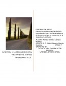 IMPORTACIA DE LA COMUNICACIÓN ORAL Y ESCRITA EN LOS ALUMNOS UNIVERSITARIOS