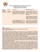 Prevencion de accidentes preescolar 1ero