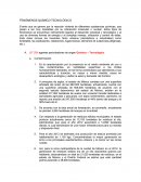 FENÓMENOS QUÍMICO-TECNOLÓGICO