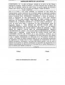 NARRACIÓN BREVE DE LOS HECHOS