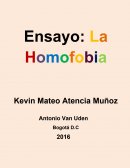 La Homofobia,un mundo totalmente injusto