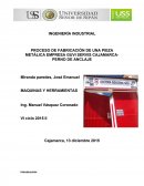 METÁLICA EMPRESA GUVI SERVIS CAJAMARCA- PERNO DE ANCLAJE