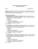 GESTIÓN TECNOLÓGICA Y DEL CONOCIMIENTO PRUEBA EXTEMPORÁNEA