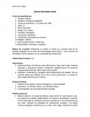 Examen de estado mental.