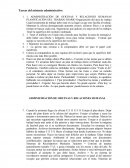 Administración de oficinas y relaciones humanas