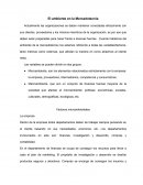 Tema: El ambiente en la Mercadotecnia