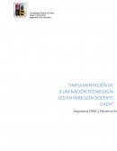 Implementacion de luces LED.