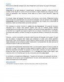 Reconocer las distintas analogías que utiliza Wittgenstein para explicar los juegos del lenguaje.