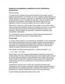 Aspectos conceptuales y estadisticos de los indicadores economicos