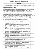 EXCELENCIA DIRECTIVA PARA LOGRAR COMPETITIVIDAD