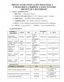 PROYECTO DE ROBÓTICA