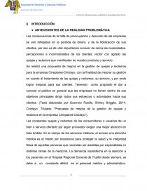 LIBRO DE RECLAMACIONES- PROTECCIÓN AL CONSUMIDOR. Página 1