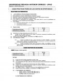 Casos Practicos: Teorias de los Costos de Oportunidad