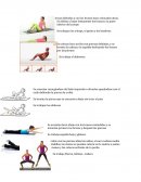 Pilates ejercicios.