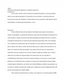 Sistemas de información aplicados en el ámbito empresarial