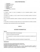 LÓGICA PROPOSICIONAL. NOCIONES FUNDAMENTALES