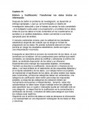 Ensayo Edición y Codificación: Transformar los datos brutos en información.