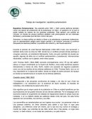 Trabajo de investigación; república parlamentaria