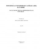 INDICADORES ECONÓMICOS DEL ECUADOR