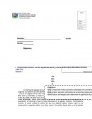 Prueba de lenguaje. Quinto año básico