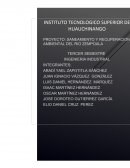 PROYECTO SANEAMIENTO Y RECUPERACION AMBIENTAL