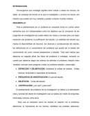 Planteamiento de un problema. Desarollo.Conclusión