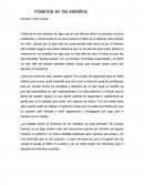 Violencia en los estadios.