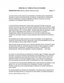 Crisis del 29 y Crisis actual en Colombia