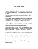 Resumen sobre profesion y oficio