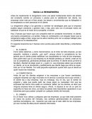 HACIA LA REINGENIERIA