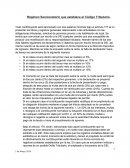 Régimen Sancionatorio que establece el Código Tributario.