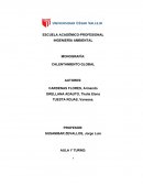 Calentamiento global. Lograr que las personas puedan conocer y tomar conciencia sobre las causas y efectos del calentamiento global