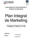 Plan Integral de Marketing