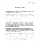 El arte de la música, nos muestra que la música y la pintura se pueden llevar de la mano, así como otras artes visuales.