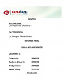 Generación de empresa informe de silla planchador