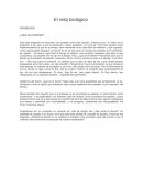 El reloj biológico Introducción