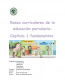 Bases curriculares parvularia.