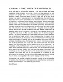 Education Reflection Journal.