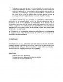 Estudio de mercados.