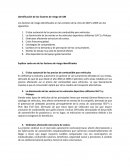 Los factores de riesgo identificados en tal contexto de la crisis de 2007 a 2009 son los siguientes