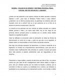RESEÑA: “VIOLENCIA DE GÉNERO Y REFORMA PROCESAL PENAL CHILENA, DELITOS SEXUALES Y LESIONES”.