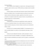 Exposición de Motivos.