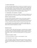 La relación consultor cliente.