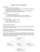 Escribamos un artículo informativo.